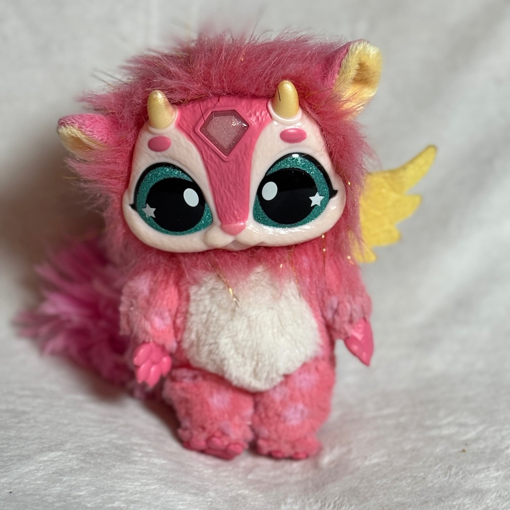 Magic Mixies Interactive Plush Magical Misting Pink Figure With Sound- Works